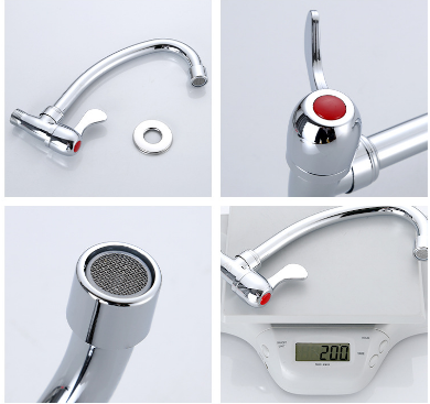 Plastic Kitchen Tap Sink Faucet Extension Hose With Wall-Mounted Installation Type