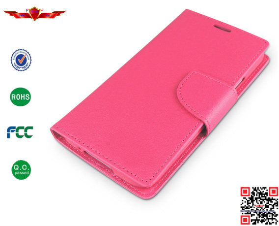 New Hot Selling 100% Qualify PU+TPU Wallet Leather Cases For Samsung Galaxy S5 Multi Color