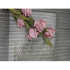 145CM Foil Printed Lace Mesh Pleated Tulle Fabric