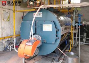 6 Ton 8 Ton Fire Tube Steam Boiler , Wet Back Structure Natural Gas Boiler