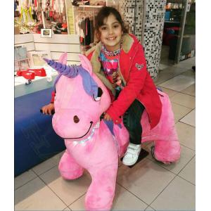 Quality Hansel wholesale battery powered indoor rides electric mountable animals for sale