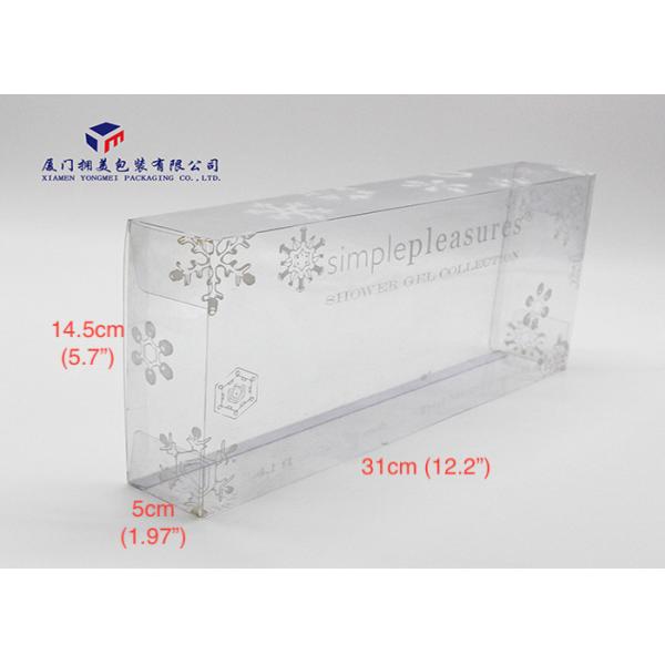 Eco Friendly Custom Printed Plastic Boxes Open From Two Sides Elegant Design