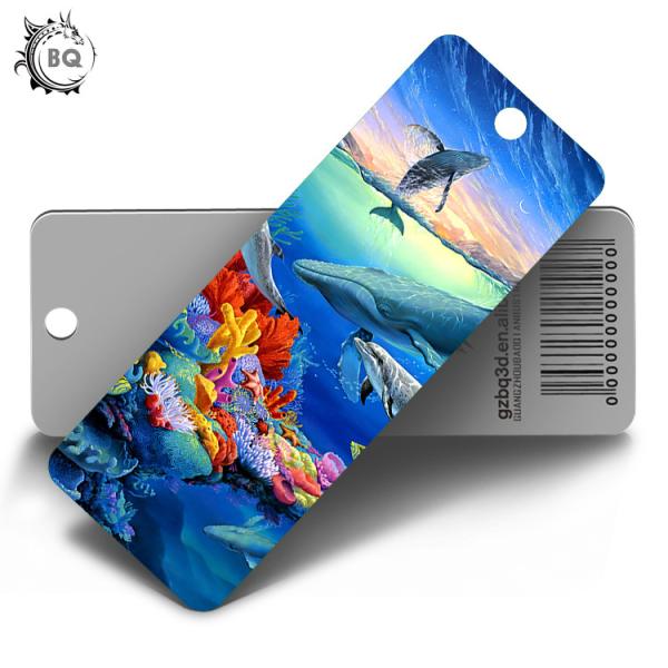 Plentiful Designs Deep 3D Lenticular Bookmark / Personalized Picture Bookmarks