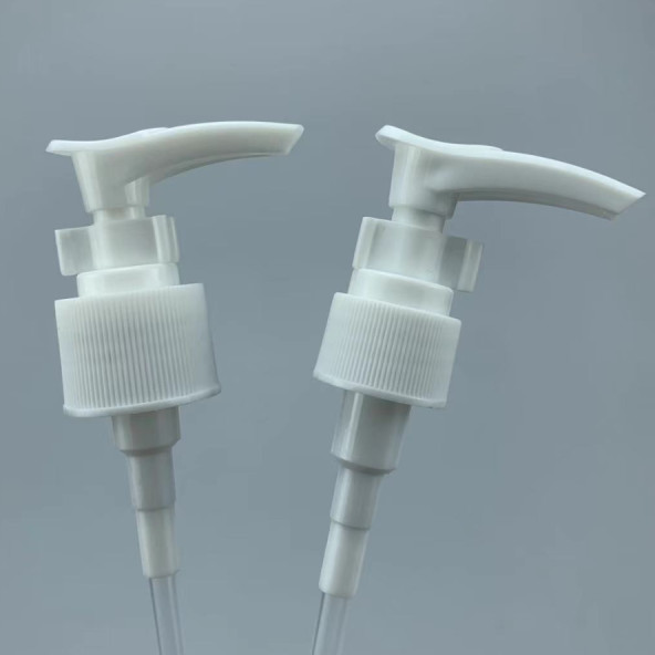 Normal Plastic White 24mm Lotion Dispenser Pump For Cans