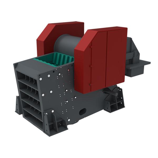 Stone Crushing Production Line Jaw Crusher With Vibrating Feeder And Conveyor