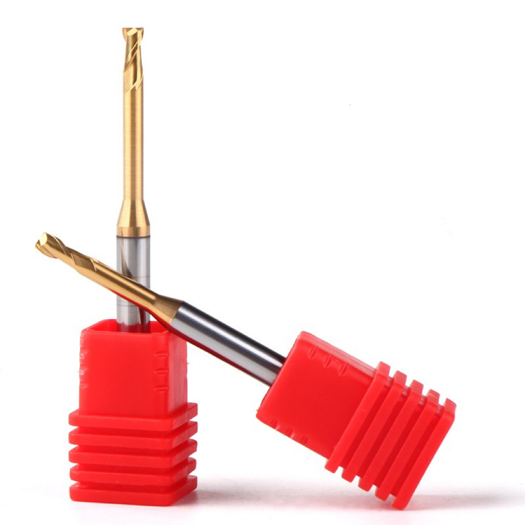 Long Neck Flat End CNC Milling Cutter For Precision Machining