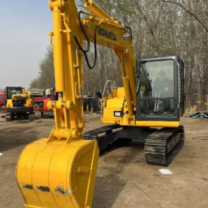 China Used Komatsu PC70 Mini Excavator 4 Cylinder Water Cooled Compact Construction Equipment on sale
