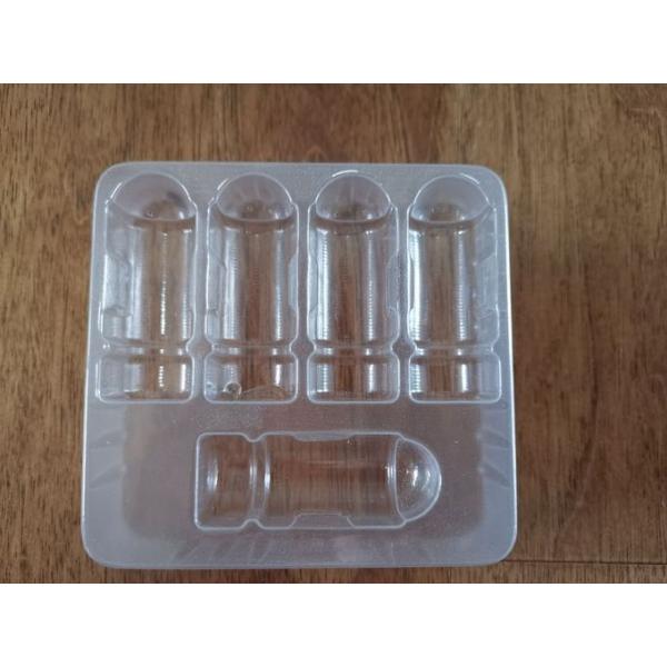 Medical 2ml Bottles Packaging PVC Transparent Blister Trays In Stock 6