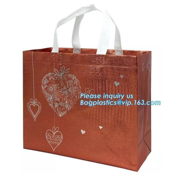 Newest promotional pp laminated non woven thermal lunch bags, Cheap Price Tote Shopping Non Woven Bag, bagease, package