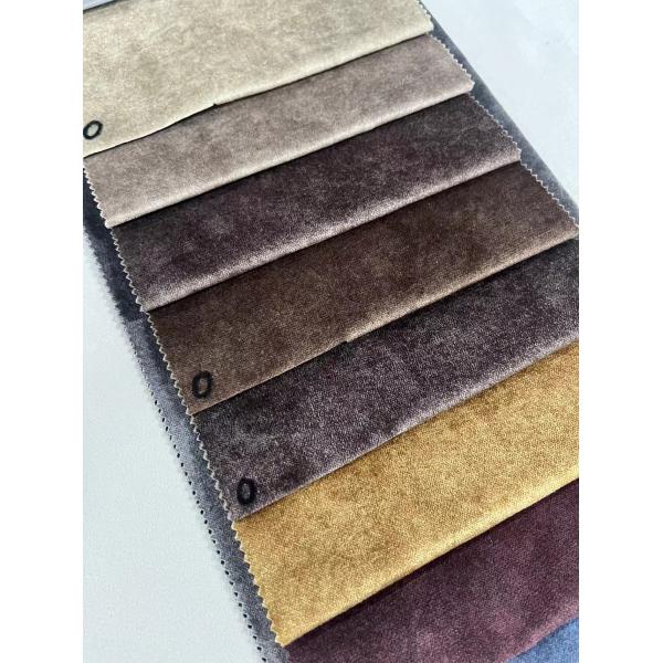 Upholstery Polyester Print Fabric Plain For Sofa Cushion Pillows