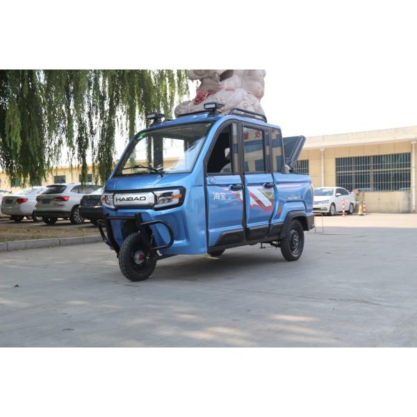 KUKA 300 Closed Electric Pickup Trucks Electric Three Wheeler Pickup Tricycle