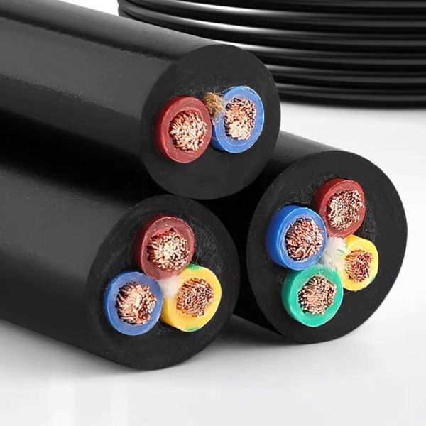 Soft Copper Core Rubber Flexible Cable EPR Insulation For Heavy Industrial Use