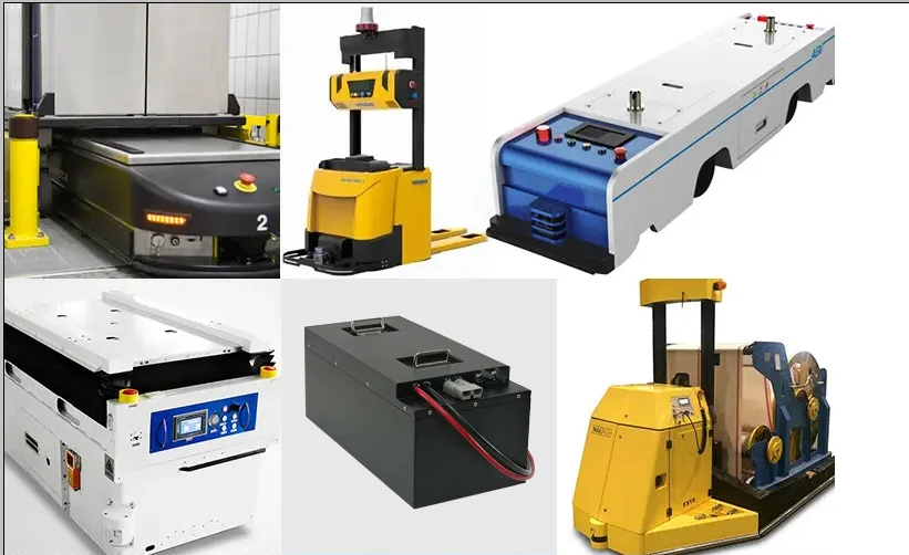 AGV Industrial Lithium Battery LFP 24V 50Ah Lithium Ion Battery 2000 Times