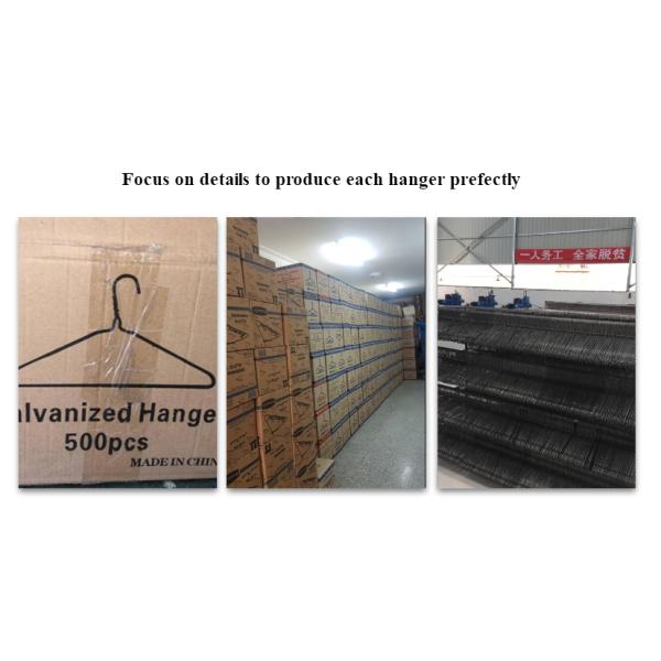 16inch 1.9mm/14.5gauge Metal White Laundry Wire Suit Hanger For Sale