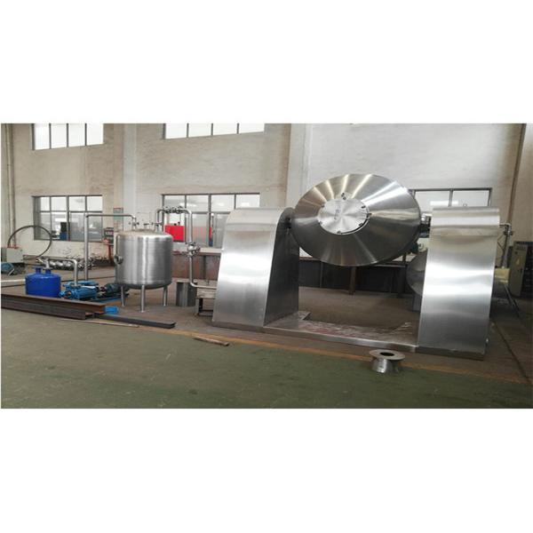 380V 50-2500L Rotary Cone Vacuum Dryer Machine For Crystal Material