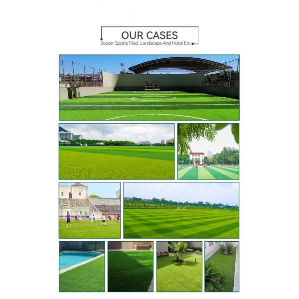 High Quality Football TURF Synthetic Artificial Grass For Soccer Pitch