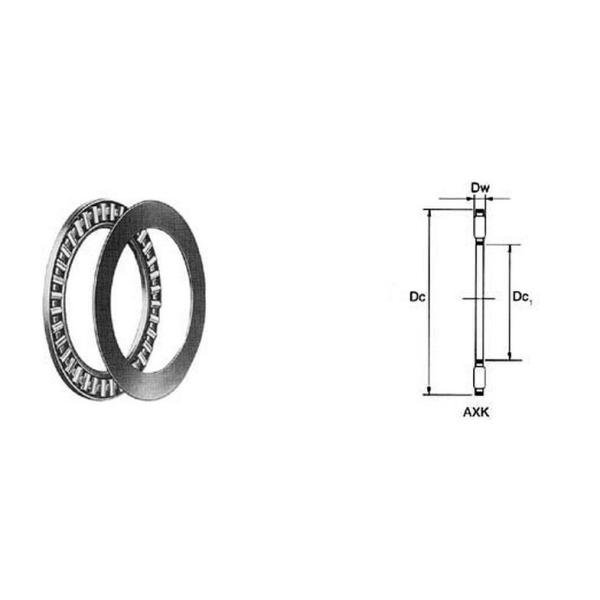 AXK5070 AXK1024 AXK1226 Flat thrust Needle roller bearing 50x70x3