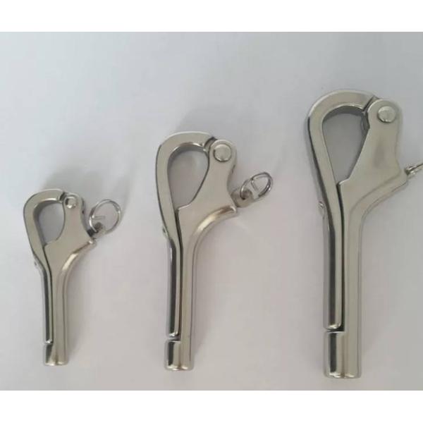 Heavy Industry Upgrade Stainless Steel AISI316 Quick Release Pelican Hook with Swage End