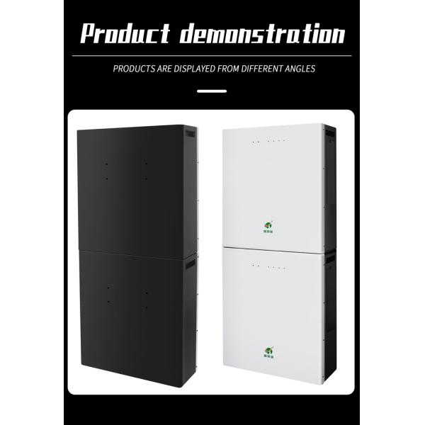 51.2v 100ah Stacked Battery Pack Lifepo4 Home Solar Energy Storage System