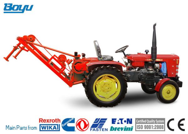 Buy Red Transmission Line Stringing Equipment Self - Propelled Mechanical Puller at wholesale prices