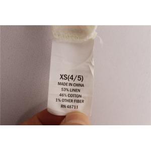 Girls Cool Cropped Striped Shirt Sleeveless 53% Linen 46% Cotton