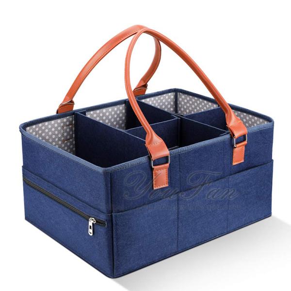 Portable Newborn Shower Gift Nappy Bag Nappy Storage Basket