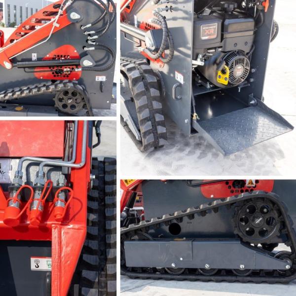 Unique Design 600kg Small Skid Steer Loader For Snow Removal