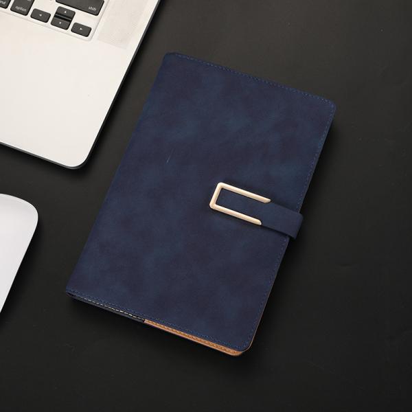 Customizable Versatile PU Leather Metal Clasp Notebook Gift Set for Business Office