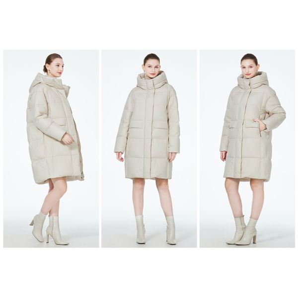 Oversized Long Coat | Soft Beige · 95cm Full Coverage · Comfort-First Design