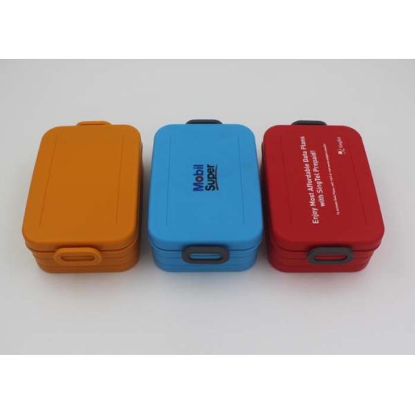 Environmentally Friendly 2 Compartment Lunch Box / Lunch Storage Containers