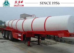 China Durable Sulphuric Acid Tanker Trailer 3 Axles 30-40 Tons Capacity on sale
