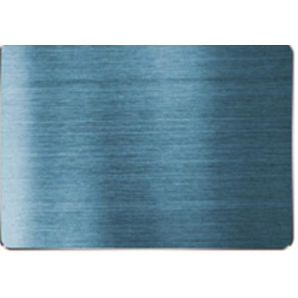 Hairline Surface Decorative Stainless Steel Sheet Metal 0.4mm - 1.5mm Thickness