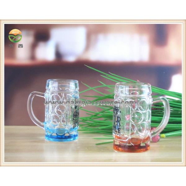 2oz Colored Bottom Mini Shot Glasses For Bar Drink Game