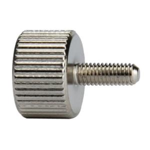 precision Nickel Plated Aluminum Parts Cnc Machining Thumb Screw ODM