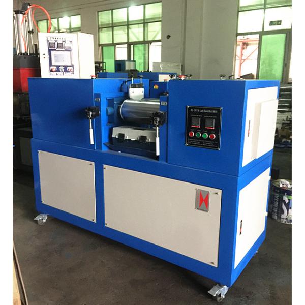 Multiple Touch Rubber / Plastic Two Roll Mill , Lab Open Mixing Mill