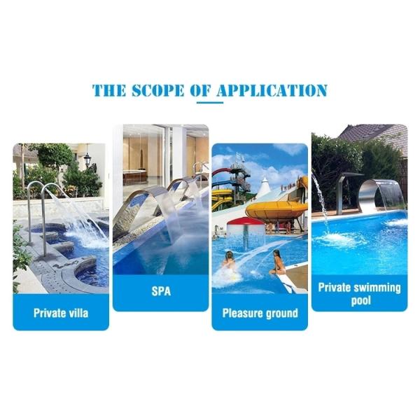 Indoor Single Hole AAA Stainless Steel Waterfall Jet