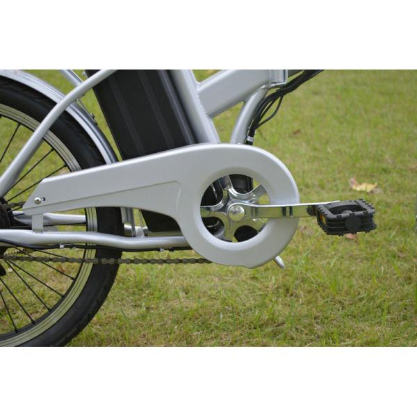 25km/H Small Long Range Folding Electric Bike 36V 250W Brushless Hub Motor