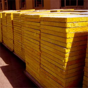 Thermal Insulation Hydrophobic Rockwool Board 1200x600mm Dust Resistant