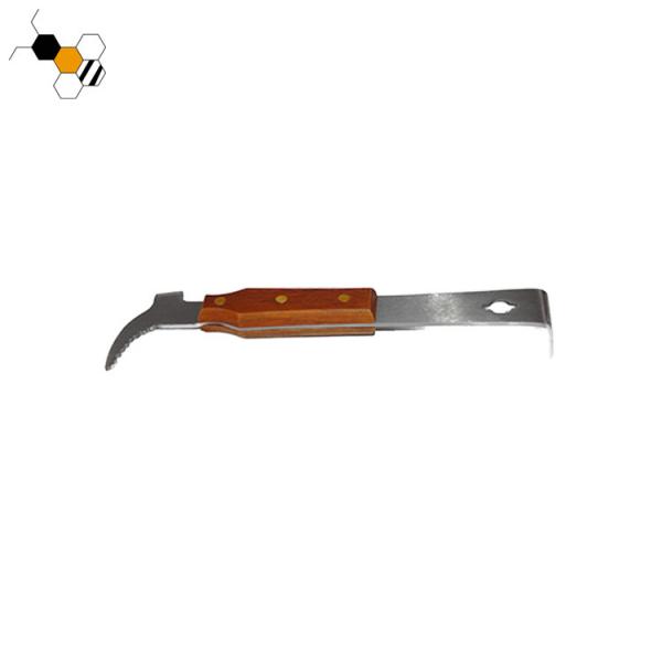 Buy 35.8cm Stainless Steel Chisel Hive Tool With Wooden Handle at wholesale prices