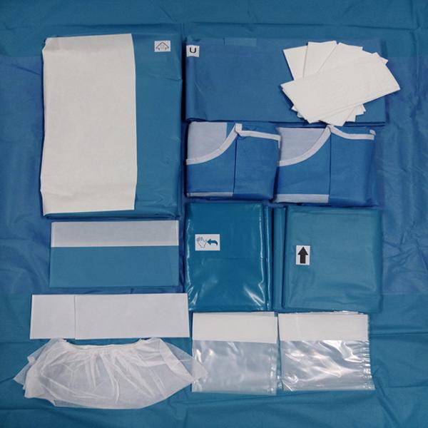 Buy Surgical By Pass Pack Disposable Sterile Cardiovascular Drape CE Certificate at wholesale prices