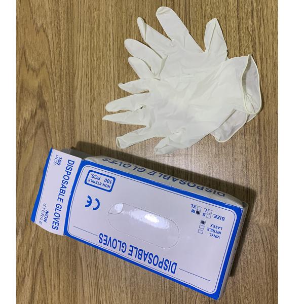 Disposable surgical supplies include ETO sterile latex glove and surgical gown