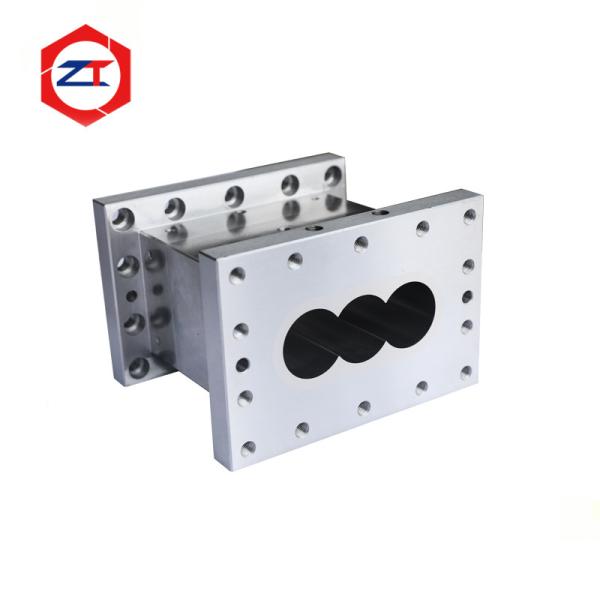 Cr26 Twin Screw Extruder Barrel Wear Resistant With Nitriding Treatment Plastic Extruder Screw And Barrel