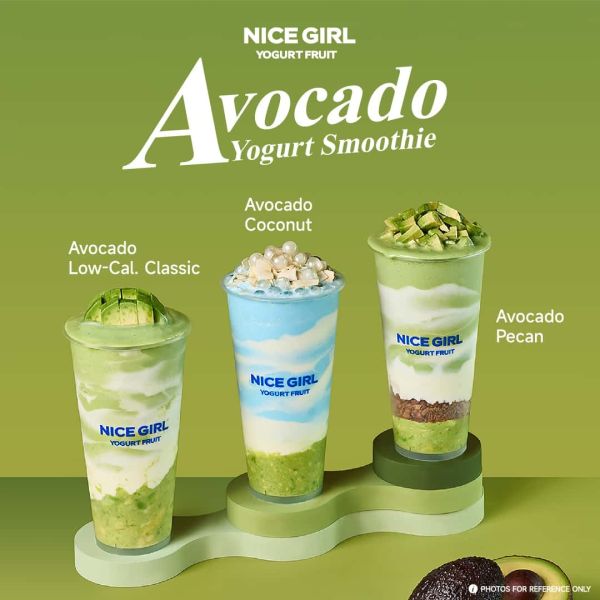 Green Super Avocado Smoothie Nutritional Creamy Kale Leaves Smoothie For Natural Energy