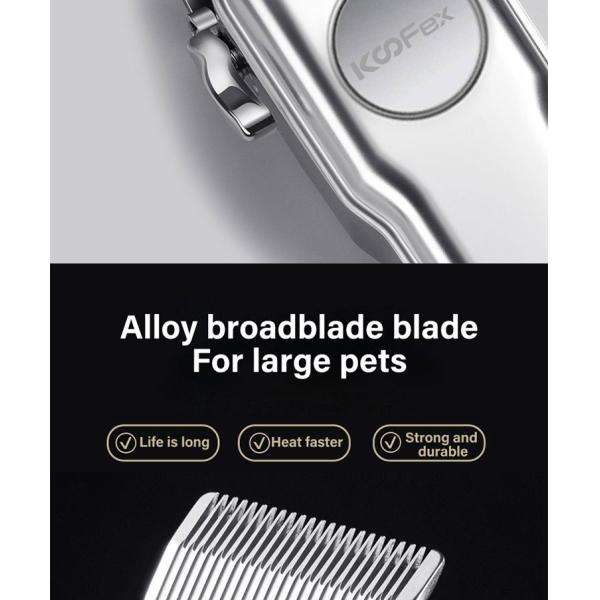 Stainless Steel 240V 10W Dog Grooming Clipper Set For Household