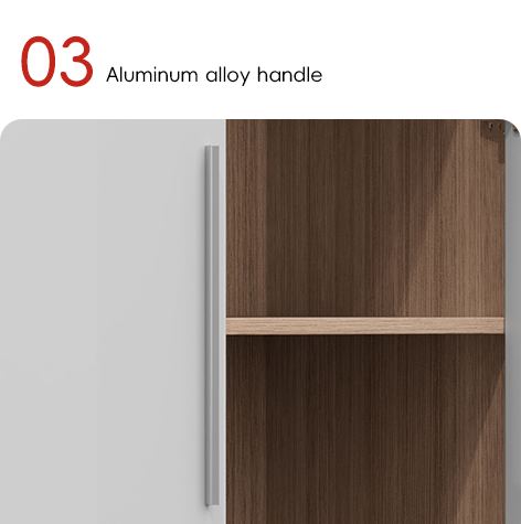 Modern Simple Design Bedroom Wardrobe With Hanging Rod Ample Storage Space Panel Wood Furniture For Home Or Living Room Support customization