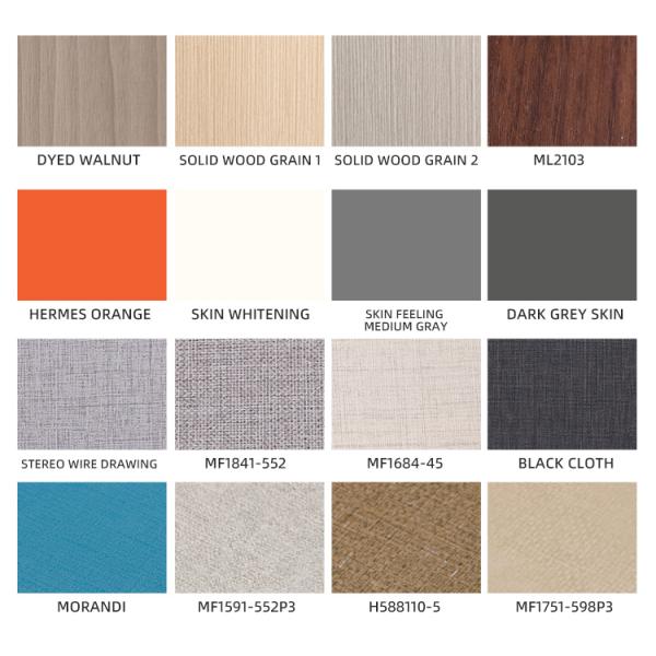 Interior Decorative PVC Marble Sheet Panel TV Background bamboo charcoal fiber wall board bamboo crystal