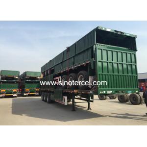 High Side Wall Semi Trailer With 2/3/4 Axles And Spare Tire Carrier