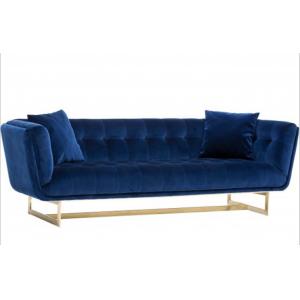 Quality Luxury Furniture Stainless Steel Lounge Sofa For Living Room for sale