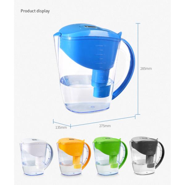 BPA Free Food Grade Balance Human Body Acid And Alkaline Alkaline Water Purifier Jug Filter Pitcher