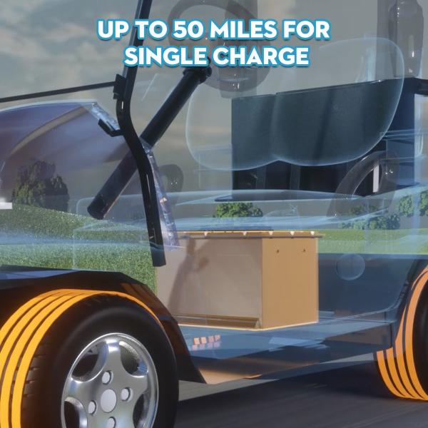 60V 54Ah Golf Cart Lithium Battery Pack Smart BMS LCD Touchscreen Lithium Battery For Golf Carts